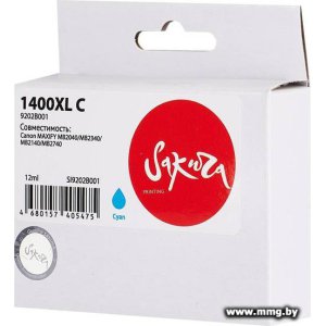 Купить Картридж Sakura Printing SI9202B001 (аналог Canon 1400XL C) в Минске, доставка по Беларуси