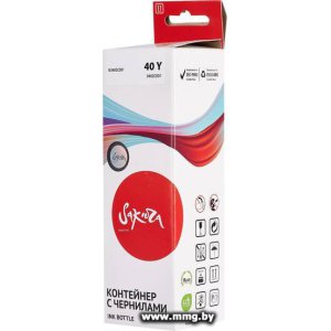 Купить Чернила Sakura Printing SI3402C001 (аналог Canon 40 Y) в Минске, доставка по Беларуси