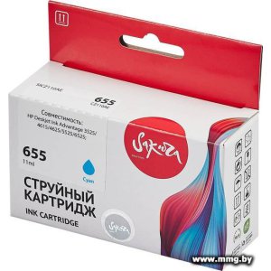 Купить Картридж Sakura Printing SICZ110AE (аналог HP 655 Cyan) в Минске, доставка по Беларуси
