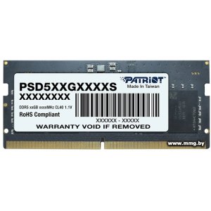 SODIMM-DDR5 16GB PC5-38400 Patriot PSD516G480081S
