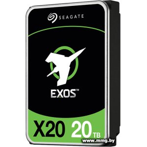 Купить 20000Gb Seagate Exos X20 ST20000NM002D в Минске, доставка по Беларуси