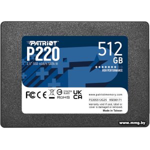 SSD 512GB Patriot P220 P220S512G25