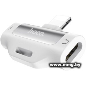 Купить Адаптер Hoco LS31 Lightning (серебристый) в Минске, доставка по Беларуси