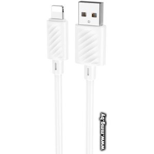 Кабель Hoco X88 USB Type-A - Lightning (1 м, белый)