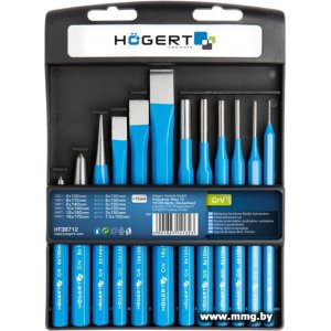 Купить Набор резцов и зубил Hogert HT3B712 в Минске, доставка по Беларуси