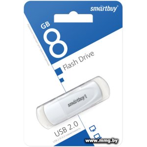 8GB SmartBuy Scout (белый) (SB008GB2SCW)