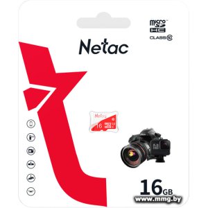 Купить Netac 16Gb microSDHC P500 ECO NT02P500ECO-016G-S в Минске, доставка по Беларуси