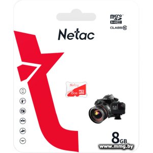 Купить Netac 8Gb microSDHC P500 ECO NT02P500ECO-008G-S в Минске, доставка по Беларуси