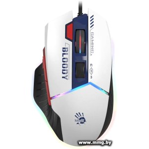Купить A4Tech Bloody W95 Max Sports (белый/темно-синий) в Минске, доставка по Беларуси