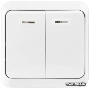 Купить Выключатель SmartBuy SBE-03w-10-SW2-1 в Минске, доставка по Беларуси
