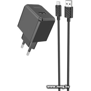 Купить Зарядное устройство Hoco CS11A microUSB (чёрный) в Минске, доставка по Беларуси