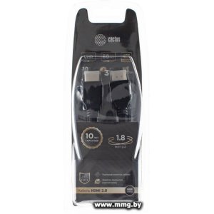 Купить Кабель CACTUS CS-HDMI.2-1.8 в Минске, доставка по Беларуси