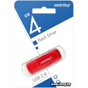 4GB SmartBuy Scout (красный)