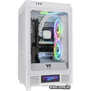 Купить Thermaltake The Tower 200 Snow (CA-1X9-00S6WN-00) в Минске, доставка по Беларуси