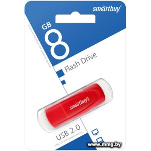 8GB SmartBuy Scout (красный) (SB008GB2SCR)
