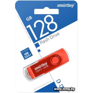 Купить 128GB SmartBuy Twist (красный) (SB128GBTWRSN) в Минске, доставка по Беларуси