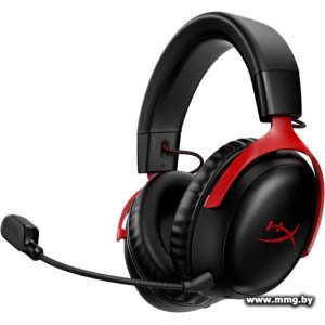 HyperX Cloud III Wireless (черный/красный) 77Z46AA