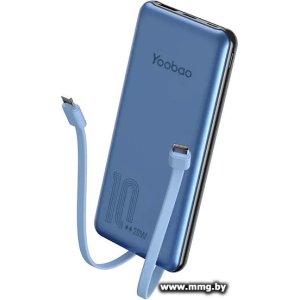 Купить Yoobao LC2 10000mAh (синий) в Минске, доставка по Беларуси