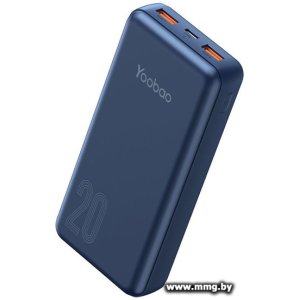 Купить Yoobao 2D 20000mAh (темно-синий) в Минске, доставка по Беларуси