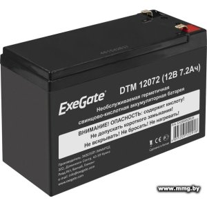 ExeGate DTM 12072 (12В, 7.2 А·ч) <EX285952RUS>