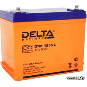 Купить Delta DTM 1255 L (12В/55 А·ч) в Минске, доставка по Беларуси