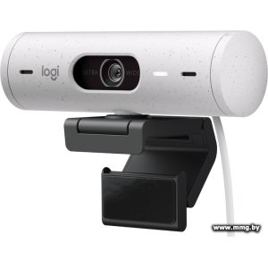 Купить Logitech Brio 500 (белый) 960-001430 в Минске, доставка по Беларуси