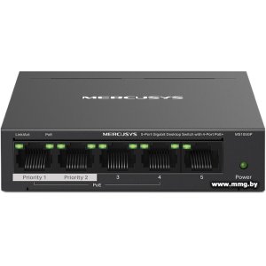 Купить Mercusys MS105GP в Минске, доставка по Беларуси