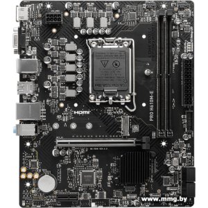 Купить MSI PRO H610M-E в Минске, доставка по Беларуси