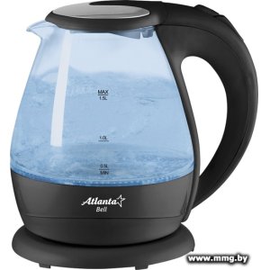 Купить Чайник Atlanta ATH-2460 (черный) в Минске, доставка по Беларуси