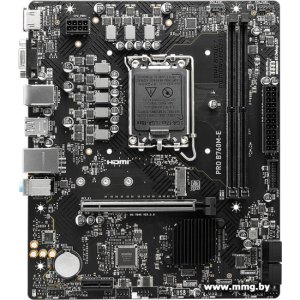Купить MSI Pro B760M-E в Минске, доставка по Беларуси