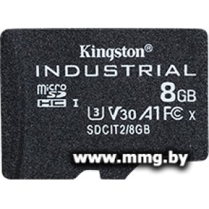 Купить Kingston 8Gb Industrial microSDHC SDCIT2/8GBSP в Минске, доставка по Беларуси