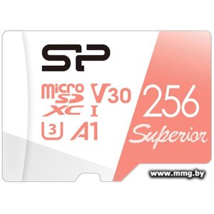 Купить Silicon-Power 256GB microSDXC Superior A1 SP256GBSTXDV3V20 в Минске, доставка по Беларуси