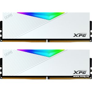 Купить 64Gb (2x32Gb) PC5-51200 ADATA AX5U6400C3232G-DCLARWH в Минске, доставка по Беларуси