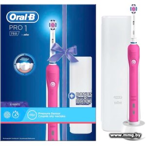 Oral-B Pro 1 750 3D White D16.513.1UX (розовый)