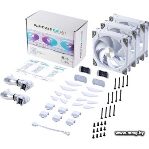 for Case Phanteks D30-140 D-RGB triple PH-F140D30 (PH-F140D30_DRGB_PWM_WT01_3P)