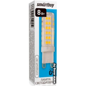 Купить Лампа светодиодная SmartBuy SBL-G9-8-60K в Минске, доставка по Беларуси