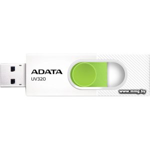 Купить 512GB ADATA UV320 (AUV320-512G-RWHGN) (белый/зеленый) в Минске, доставка по Беларуси