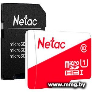 Купить Netac 8Gb microSDHC P500 ECO NT02P500ECO-008G-R + адаптер в Минске, доставка по Беларуси