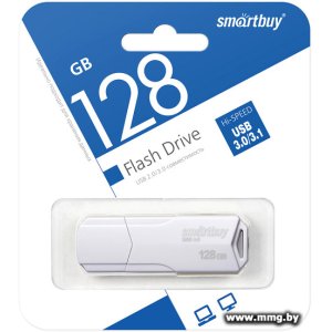 Купить 128GB SmartBuy Clue (белый) (SB128GBCLU-W3) в Минске, доставка по Беларуси