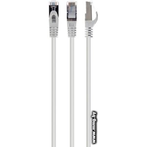 Купить Кабель Cablexpert PP6A-LSZHCU-W-5M RJ45 - RJ45 (5 м, серый) в Минске, доставка по Беларуси