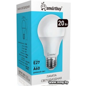 Купить Лампа светодиодная SmartBuy SBL-A60-20-40K-E27 в Минске, доставка по Беларуси