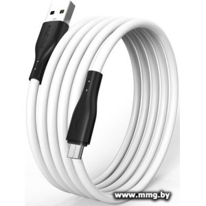 Кабель SmartBuy iK-12-S21bw USB Type-A - microUSB (1 м, белый)