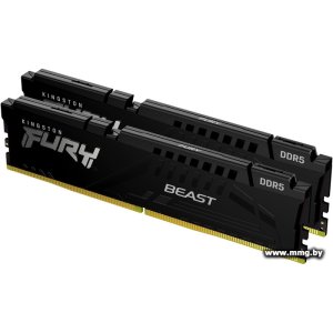 Купить 32Gb (2x16Gb) PC5-51200 Kingston KF564C32BBK2-32 в Минске, доставка по Беларуси