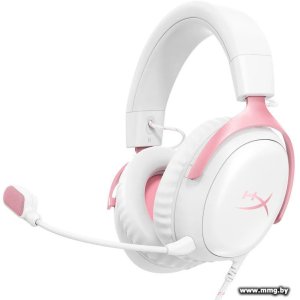 HyperX Cloud III (белый/розовый) (9W1Q4AA)