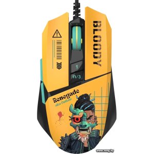 Купить A4Tech Bloody W63 Max Renegade (желтый) в Минске, доставка по Беларуси