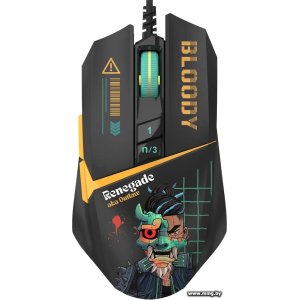 Купить A4Tech Bloody W63 Max Renegade (чёрный) в Минске, доставка по Беларуси