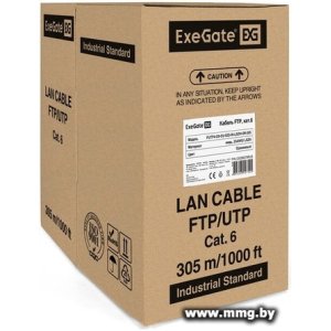 Купить Кабель ExeGate FUTP4-C6-CU-S23-IN-LSZH-OR-305 EX289279RUS в Минске, доставка по Беларуси
