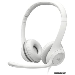 Купить Logitech H390 (белый) 981-001286 / 981-001288 в Минске, доставка по Беларуси