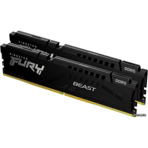 Купить 64Gb (2x32Gb) PC5-48000 Kingston KF560C30BBEK2-64 в Минске, доставка по Беларуси
