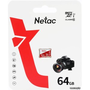 Купить Netac 64GB microSDHC P500 ECO NT02P500ECO-064G-S в Минске, доставка по Беларуси